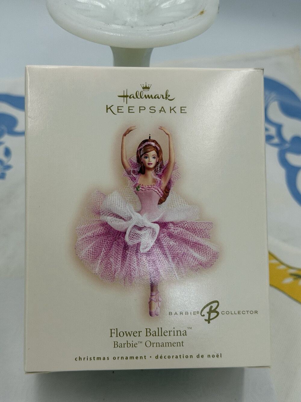 Hallmark Keepsake Flower Ballerina Barbie Collection Ornament 2006